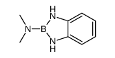 N,N-dimethyl-1,3-dihydro-1,3,2-benzodiazaborol-2-amine结构式