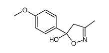 5-(4-methoxyphenyl)-3-methyl-4H-1,2-oxazol-5-ol Structure