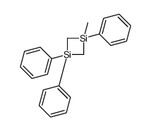 1-methyl-1,3,3-triphenyl-1,3-disiletane Structure