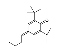 2,6-ditert-butyl-4-butylidenecyclohexa-2,5-dien-1-one Structure