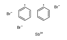 tribromo(diphenyl)-λ5-stibane Structure
