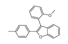 3-(2-methoxyphenyl)-2-(4-methylphenyl)-1-benzofuran Structure