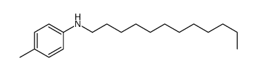 N-dodecyl-4-methylaniline Structure