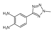 4-(2-methyltetrazol-5-yl)benzene-1,2-diamine Structure