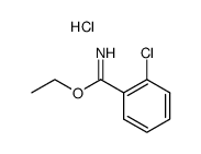 2-chloro-benzimidic acid ethyl ester, hydrochloride结构式