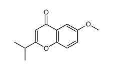 6-methoxy-2-propan-2-ylchromen-4-one Structure