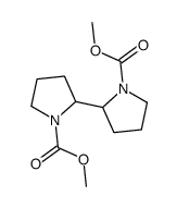 methyl 2-(1-methoxycarbonylpyrrolidin-2-yl)pyrrolidine-1-carboxylate Structure