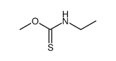 N-ethyl O-methyl thiocarbamate结构式