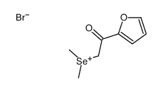 [2-(furan-2-yl)-2-oxoethyl]-dimethylselanium,bromide结构式