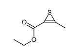 ethyl 3-methylthiirene-2-carboxylate结构式