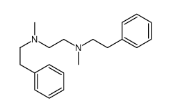 N,N'-dimethyl-N,N'-bis(2-phenylethyl)ethane-1,2-diamine Structure