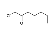 3-Octanone,2-chloro- Structure