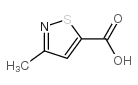 3-甲基-5-异噻唑羧酸结构式