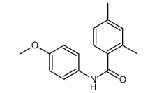 Benzamide, N-(4-methoxyphenyl)-2,4-dimethyl- (9CI)结构式