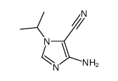 1H-Imidazole-5-carbonitrile,4-amino-1-(1-methylethyl)-(9CI) structure