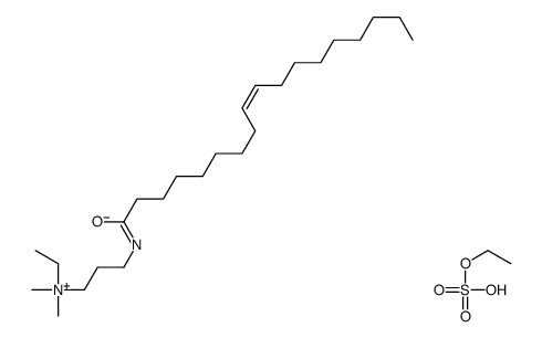 ethyl-dimethyl-[3-[[(Z)-octadec-9-enoyl]amino]propyl]azanium,ethyl sulfate Structure