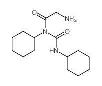 Acetamide, 2-amino-N-cyclohexyl-N-[(cyclohexylamino)carbonyl]-结构式