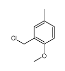 2-(chloromethyl)-1-methoxy-4-methylbenzene Structure