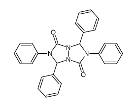 2,3,6,7-tetraphenyl-tetrahydro-[1,2,4]triazolo[1,2-a][1,2,4]triazole-1,5-dione Structure