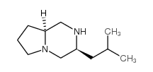 Pyrrolo[1,2-a]pyrazine, octahydro-3-isobutyl- (5CI) Structure