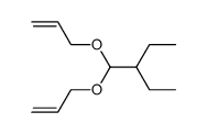3-(bis-allyloxy-methyl)-pentane Structure