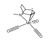 (tropidinyl)tricarbonyl manganese(I) Structure