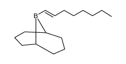 B-trans-1-octen-1-yl-9-borabicyclo[3.3.1]nonane Structure