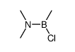 (dimethylamino)methylchloroborane Structure