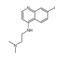 4-(dimethylaminoethylamino)-7-iodoquinoline Structure