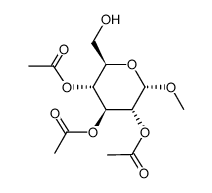 Methyl 2,3,4-triacetate-alpha-D-glucopyranoside picture