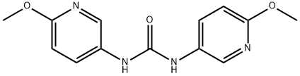 1,3-Bis(6-methoxypyridin-3-yl)urea Structure