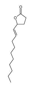 trans-tetradec-5-en-4-olide Structure