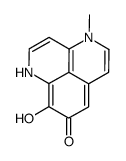 4H-Benzo[de][1,6]naphthyridine-8,9-diol, 4-methyl- (9CI) Structure