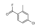 Benzoyl fluoride, 4-chloro-2-methyl- (9CI) picture