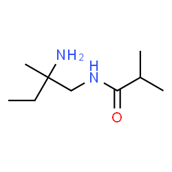 Propanamide,N-(2-amino-2-methylbutyl)-2-methyl-,(+)- structure