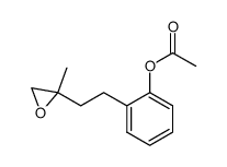 2-(2-(2-methyloxiran-2-yl)ethyl)phenyl acetate结构式