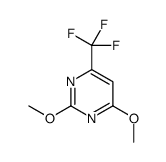 2,4-dimethoxy-6-(trifluoromethyl)pyrimidine Structure