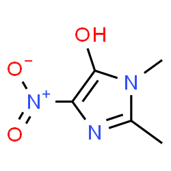1H-Imidazol-5-ol, 1,2-dimethyl-4-nitro- (9CI)结构式
