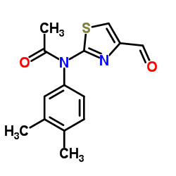 N-(3,4-Dimethylphenyl)-N-(4-formyl-1,3-thiazol-2-yl)acetamide picture