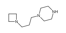 Piperazine, 1-[3-(1-azetidinyl)propyl]- (9CI)结构式