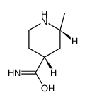 4-Piperidinecarboxamide,2-methyl-,cis-(9CI) Structure