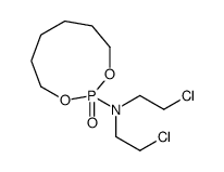 N,N-bis(2-chloroethyl)-2-oxo-1,3,2λ5-dioxaphosphonan-2-amine Structure