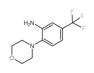 3-氨基-4-(4-吗啉基)三氟甲苯结构式