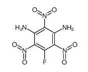 5-fluoro-2,4,6-trinitrobenzene-1,3-diamine Structure
