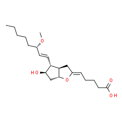 prostaglandin I2 15-methyl ether结构式