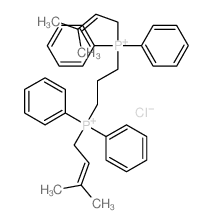 (3-Methyl-2-butenyl)(3-((3-methyl-2-butenyl)(diphenyl)phosphoranyl)propyl)diphenylphosphorane picture