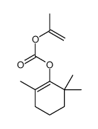 Carbonic acid, 2-propenyl 2,6,6-trimethyl-1-cyclohexen-1-yl ester (9CI)结构式