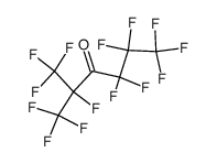 2H-undecafluoro-2-trifluoromethyl-hexan-3-one Structure