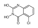 5-chloro-3-hydroxy-1H-quinazoline-2,4-dione结构式