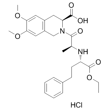 Moexipril HCl Structure